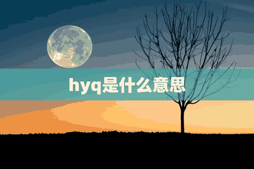 hyq是什么意思